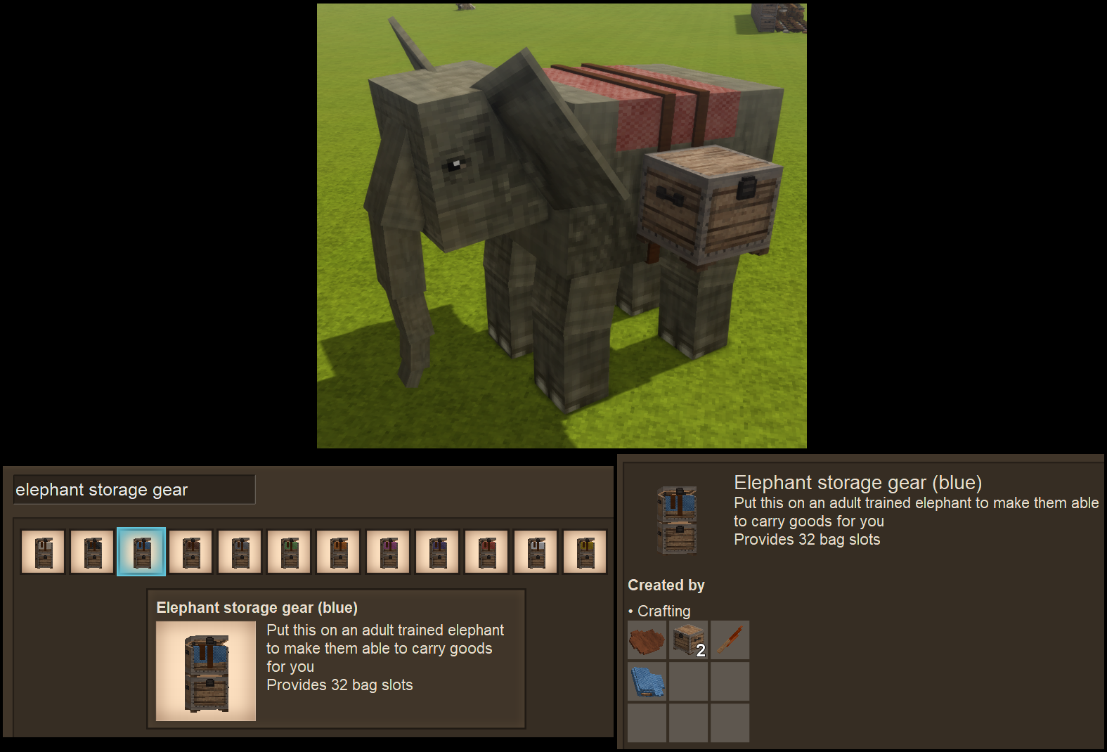 Pack Animals  : Creatures and Critters add-on - Vintage Story Mod DB